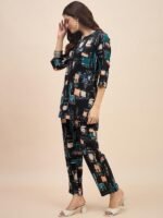 Cotton Women Kurta Set for Women Co-Ords Set, Kurta with Pant - Image 5