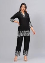 Women's Co-Ord set | Casual Wear Pant Top Set | Fancy Co-Ord Set | Full Pair Set | Women Kurta Sets | Women Kurta Pant Set | Coord Sets for Women - Image 3
