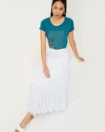 Women Printed Round Neck T-Shirt - Image 2