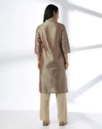 Women Dobby Weave Straight Kurta - Image 3