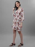 Dresses For Women Western Wear Floral Multi Color - Image 4