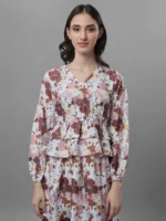 Dresses For Women Western Wear Floral Multi Color - Image 2